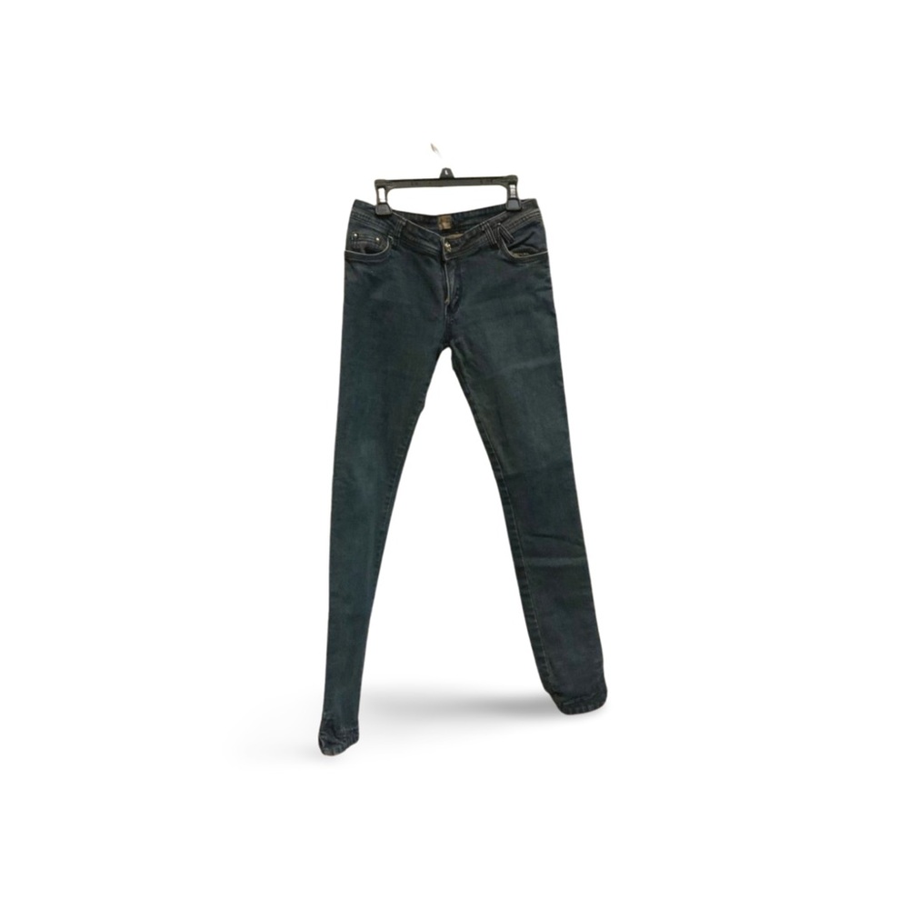 Vivienne Westwood London Skinny Jeans Dark Wash Orb Button Size 30 (26/27 US)